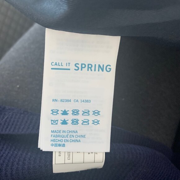 Vintage Inspired Blue Striped Handbag - Picture 7 of 11